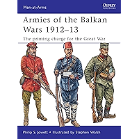 Armies of the Balkan Wars 1912–13: The priming charge for the Great War (Men-at-Arms Book 466) book cover Armies of the Balkan Wars 1912–13: The priming charge for the Great War (Men-at-Arms Book 466) book cover