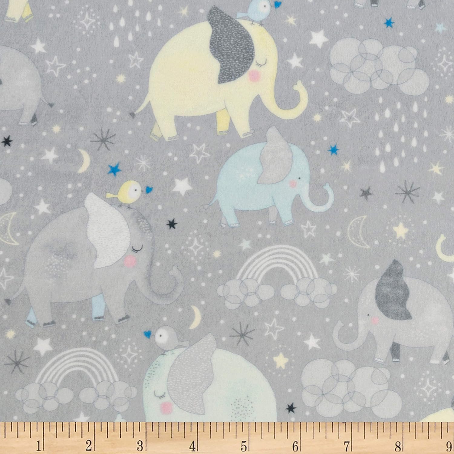 Amazon Com Shannon Studio Digital Minky Cuddle Mama Me Gray
