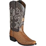 Amazon.com: Botas de piel de avestruz piel piel marrón - Botas pata avestruz  miel Original - Western cowboy exotic skin : Ropa, Zapatos y Joyería