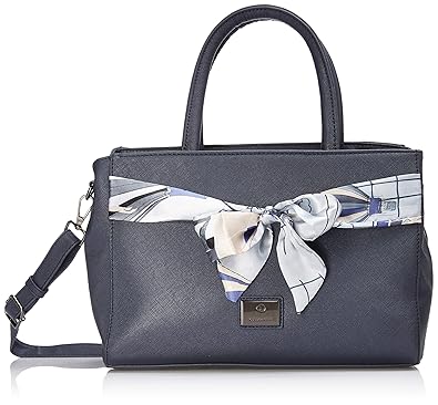 Caprese Cate Womens Satchel (Navy)