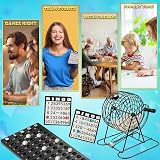 KreativeKraft Bingo Game Set Adults Teens Accessories Raffle Tickets Dabbers view 5