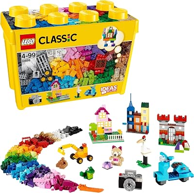 LEGO Classic Large Creative Brick Storage Box Set 10698 4 Plus