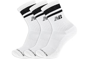 New Balance Unisex Everyday Stripe Midcalf 3 PackSock