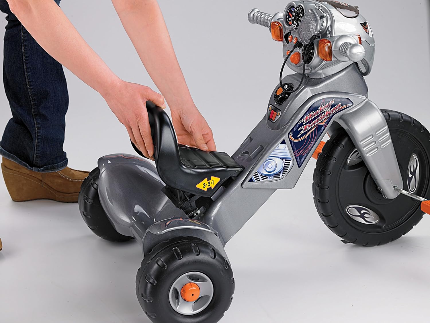 fisher price harley davidson tricycle