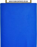 FT Fashion Track Royal Blue Cotton Fabric by the Metre 58in Wide 100% Cotton view 3