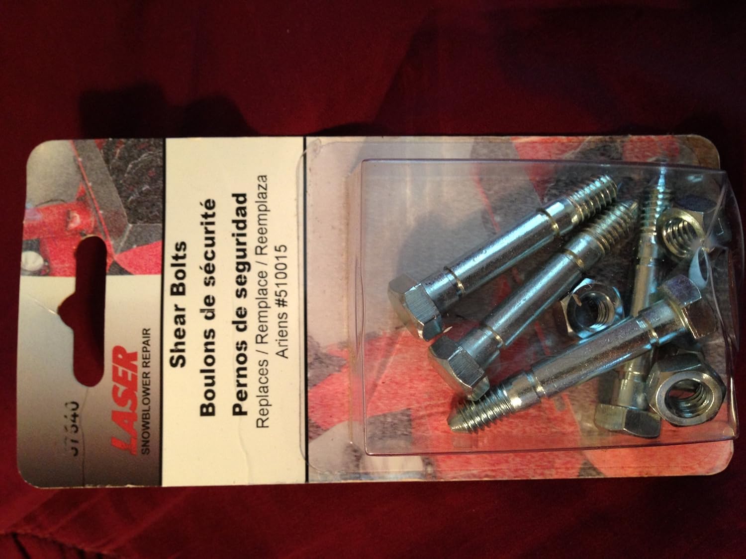 Ariens Snowblower Shear Pin Replaces Ariens 532005 1 9/16" x 1/4