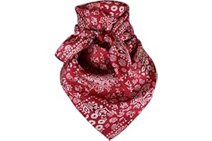AUSTIN ACCENT INC Austin Accent Cowboy Bandana 100% Silk Scarf Wild Rag 34 Inch Multiple Colors