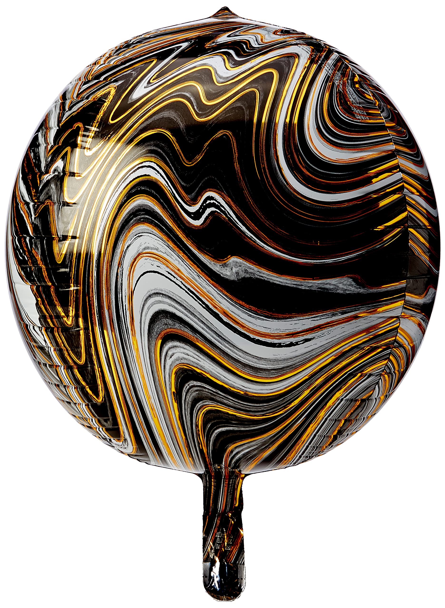 Amscan 4139201 Orbz Marblez: Black
