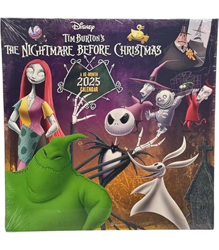 Amazon.com: Nightmare Before Christmas Calendar 2026