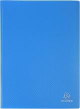 Exacompta Semi-Rigid PP Display Book A4 100 Pockets 200 Views Blue 88112E