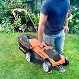 LawnMaster MX 24V 34cm Cordless Lawn Mower with 4.0Ah Battery view 6