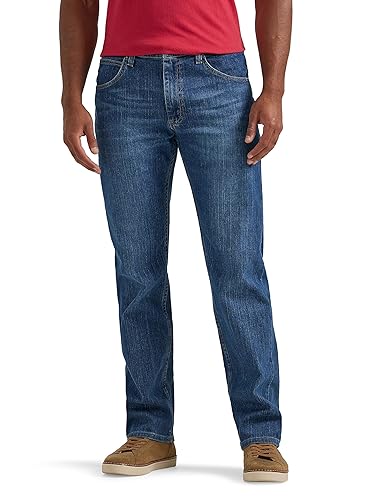 Classic 5-Pocket Regular Fit Flex Jean, Blue Ocean Flex, 33W x 32L