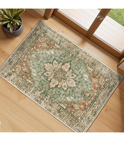 Amazon.com: SUABO Christmas Area Rug, Bells Non Slip Area Rug