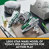 LEGO Star Wars Yoda's Jedi Starfighter 75360 with Yoda and R2-D2 view 3