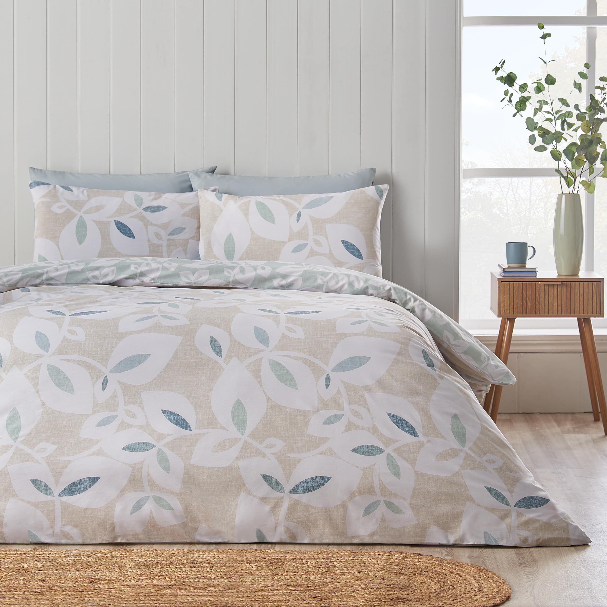 Catherine Lansfield Inga Leaf Single Duv...