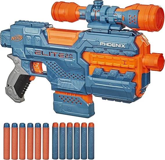Nerf Elite 2.0 Phoenix CS6 et Flechettes Nerf Elite Officielles