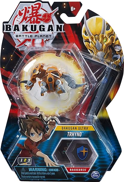 Amazon.com: Bakugan Ultra, Trhyno, 3 
