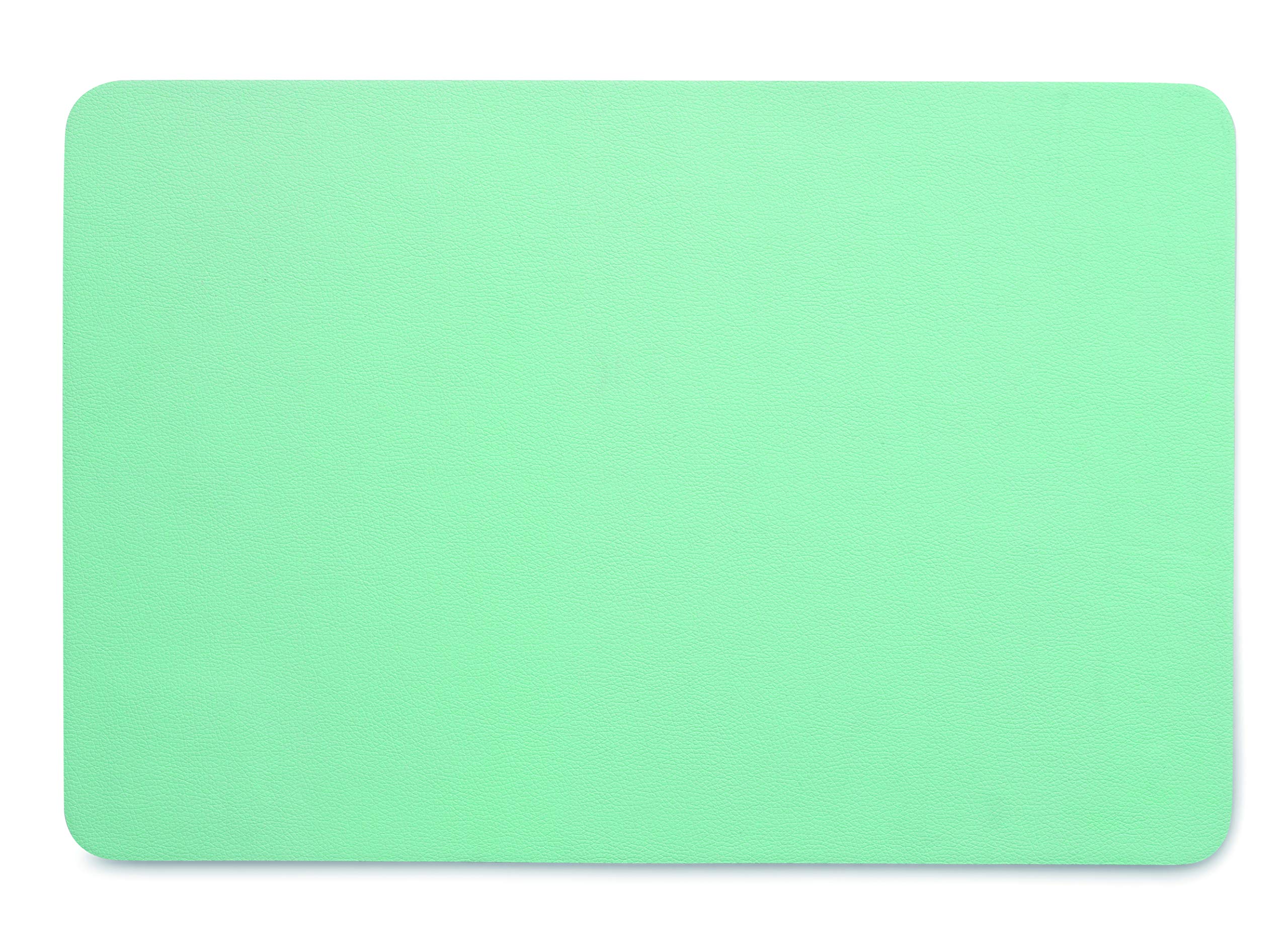 Kela Keuken Placemat, Leather, Green, 45mm X 30mm