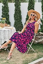 STYLEWORD Women's Casual Dresses Sleeveless