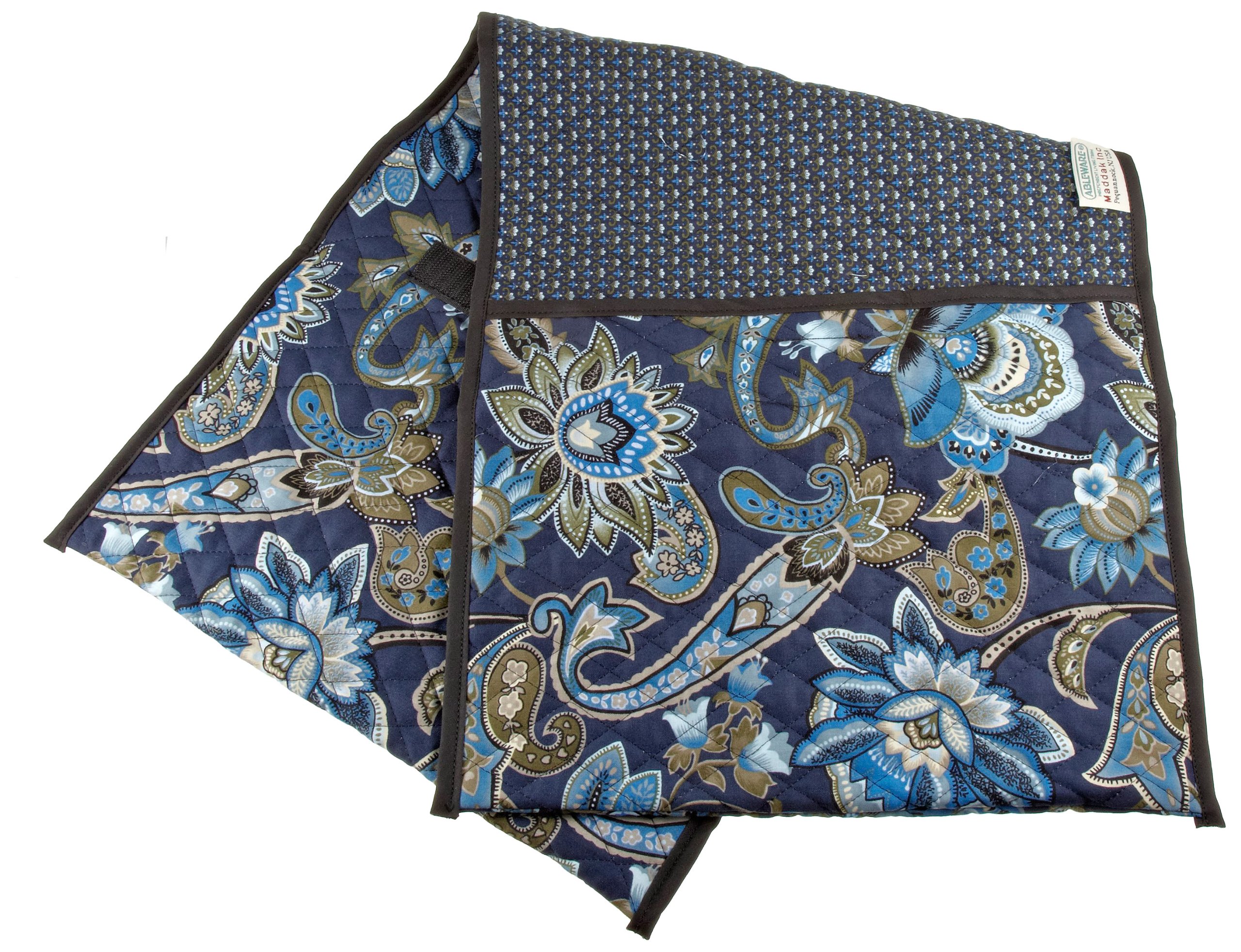 Ableware DoubleSided Quilted Walker Tote Bag with Print