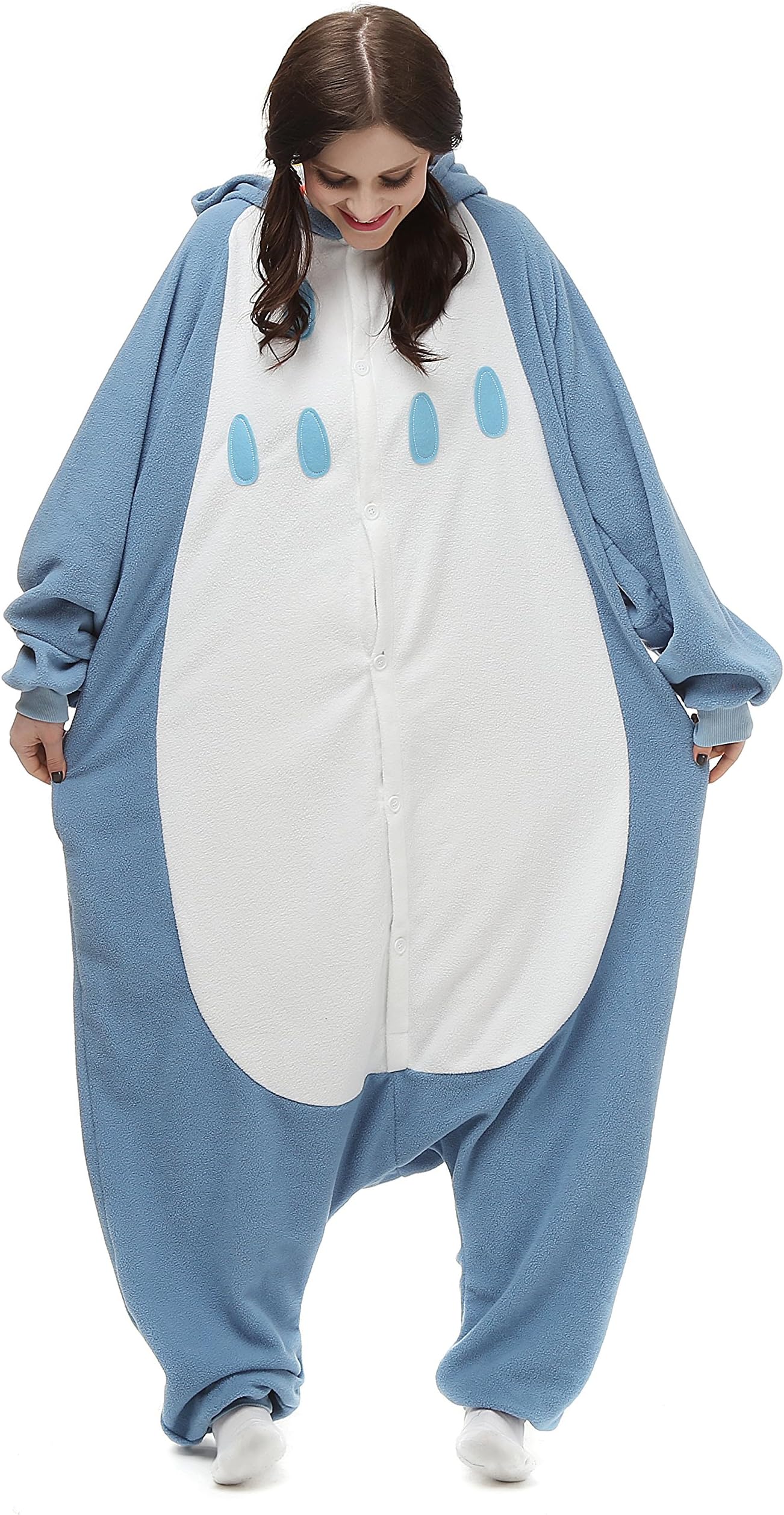 Adults Stitch Onesie Halloween Costumes Sleeping Wear Pajamas (S, owl)