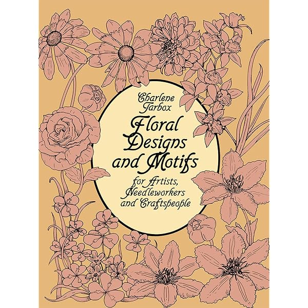 Traditional Floral Designs and Motifs for Artists and Craftspeople