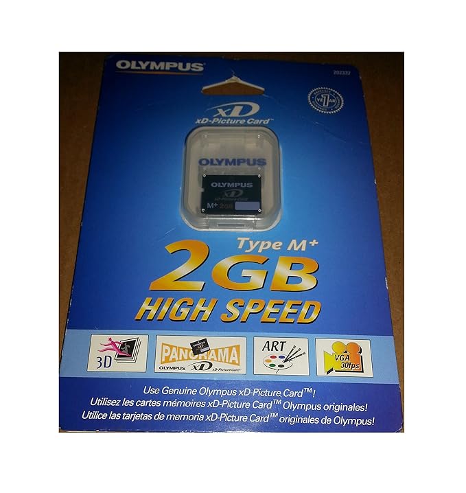 Olympus Stylus Tough 6000 Digital Camera Memory Card 2GB xD