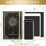 Artfan A5 Notebook 144 Pages Lined Faux Leather Cover Pocket Black view 4