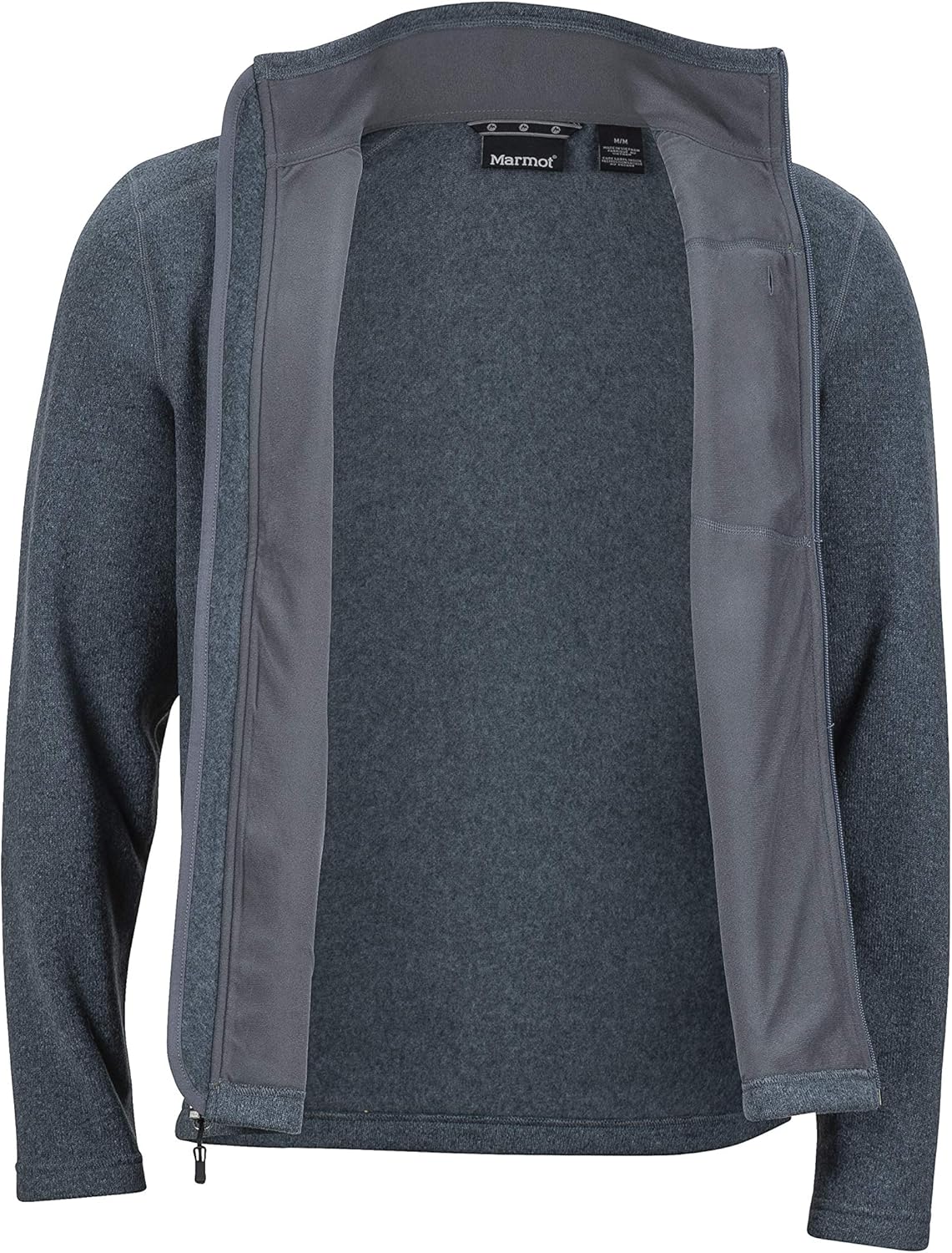 Marmot Men's Drop Line, Lightweight 100-Weight Sweater Fleece Jacket: Clothing