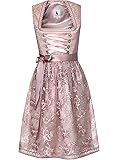 Alte Liebe Trachtenkleid 2tlg. Damen Dirndl Kleid in Rose