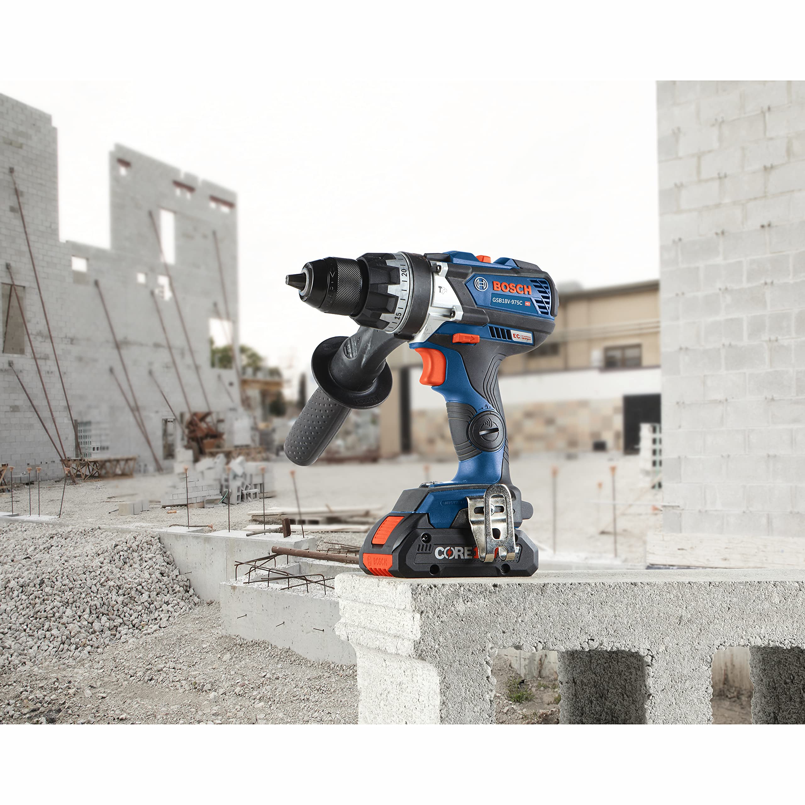 Bosch GSB18V-975CN 18V Brushless Connected-Ready 1/2 In. Hammer Drill/Driver (Bare Tool)