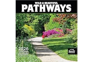 MICASA PRESS Wild & Beautiful Pathways 2026 Wall Calendar 12 Month | 12" x 24" Open | Thick & Sturdy Paper | Holiday Gift | Scenic Nature Calendar 2026
