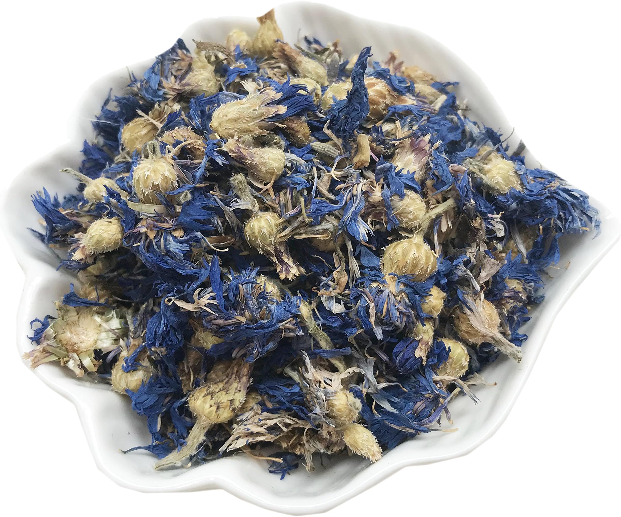 PEPPERLONELY 1oz Kosher Certified Botanical Dried Edible Cornflowers for Herb Tea, Soap Making, and Bath Bombs