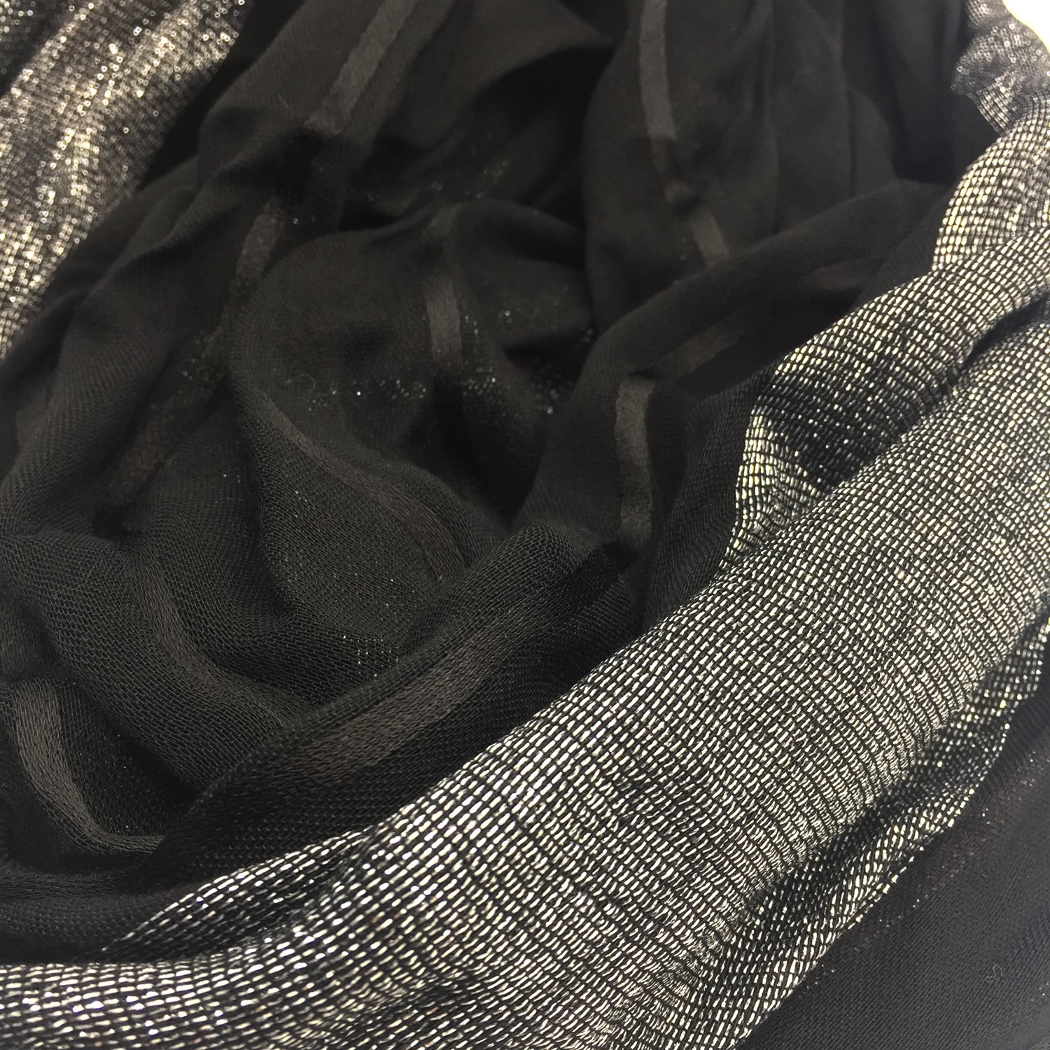 YOUR SMILE Women's Lightweight Glitter Flower Pattern Color mixture Print Shawl Scarf For Spring Summer Season YOUR SMILE Women's Lightweight Glitter Flower Pattern Color mixture Print Shawl Scarf For Spring Summer Season