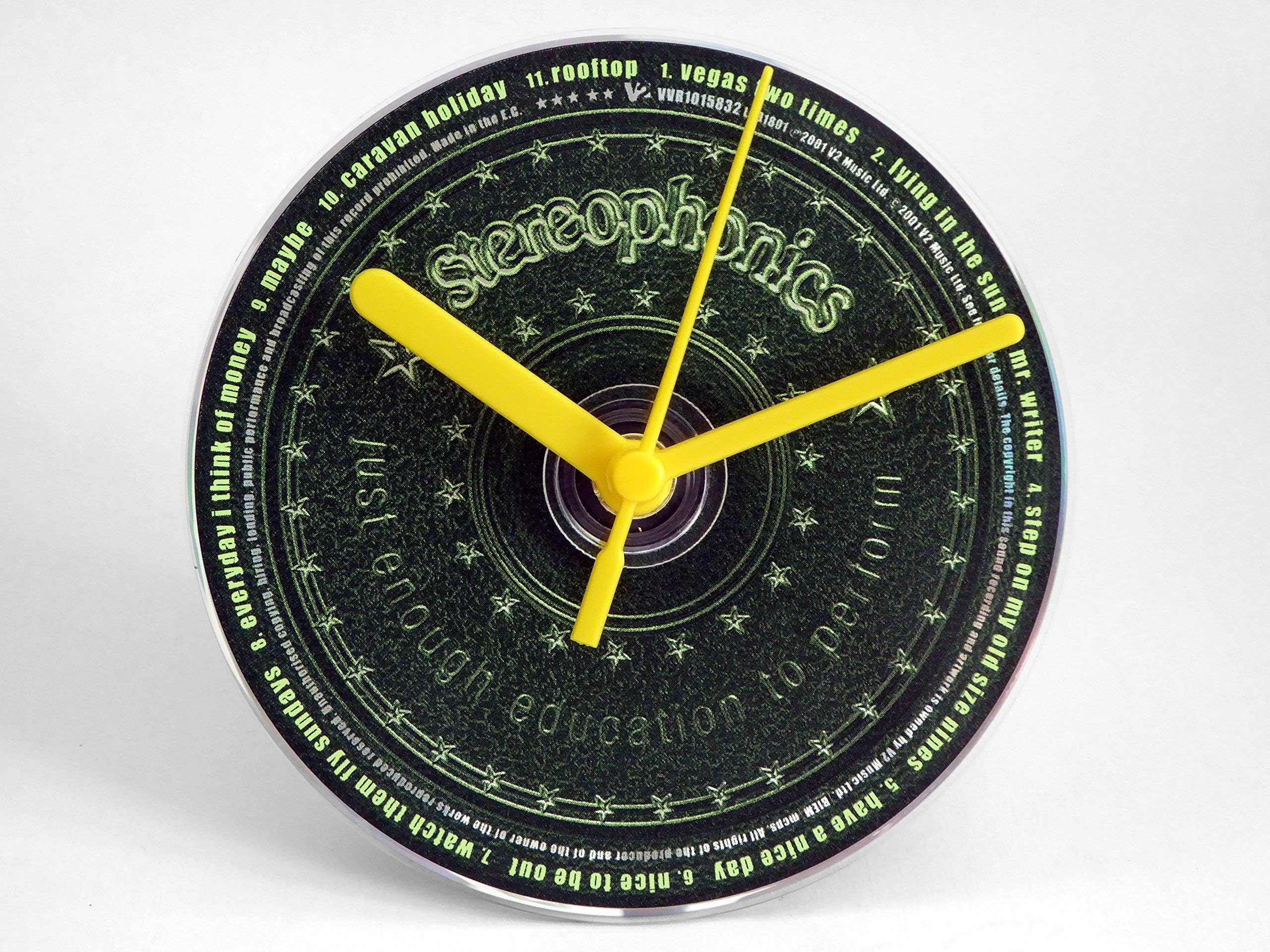 Stereophonics ''Just Enough Education To Perform'' CD Clock and Keyring Gift Set