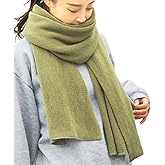 Wander Agio Womens Warm Winter Infinity Scarves Set Blanket Scarf Pure Color