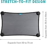 Munchkin Stretch to Fit Car Window Shade UV Protection Sun Shade view 2