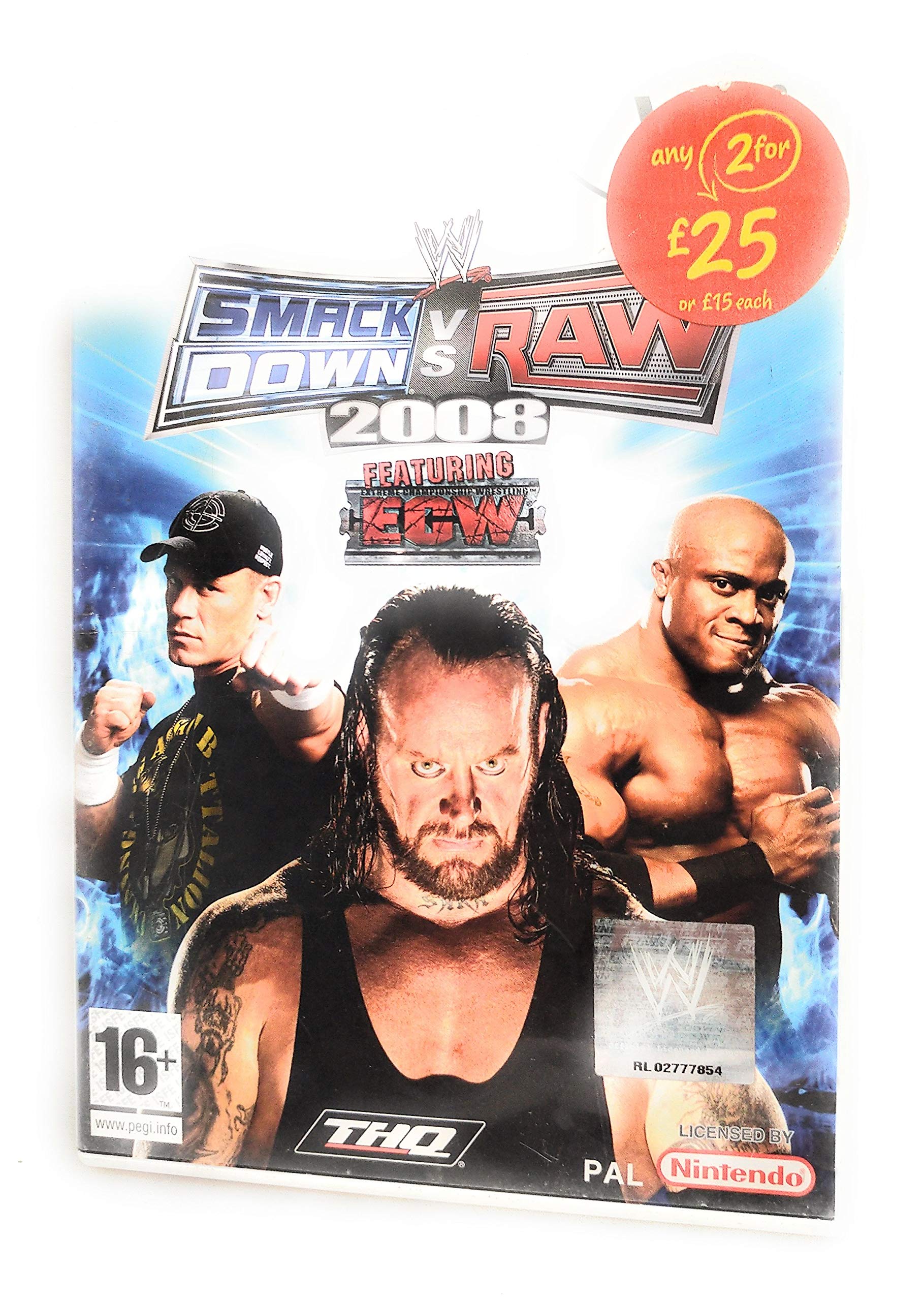 SmackDown Vs Raw 2008 (Wii)