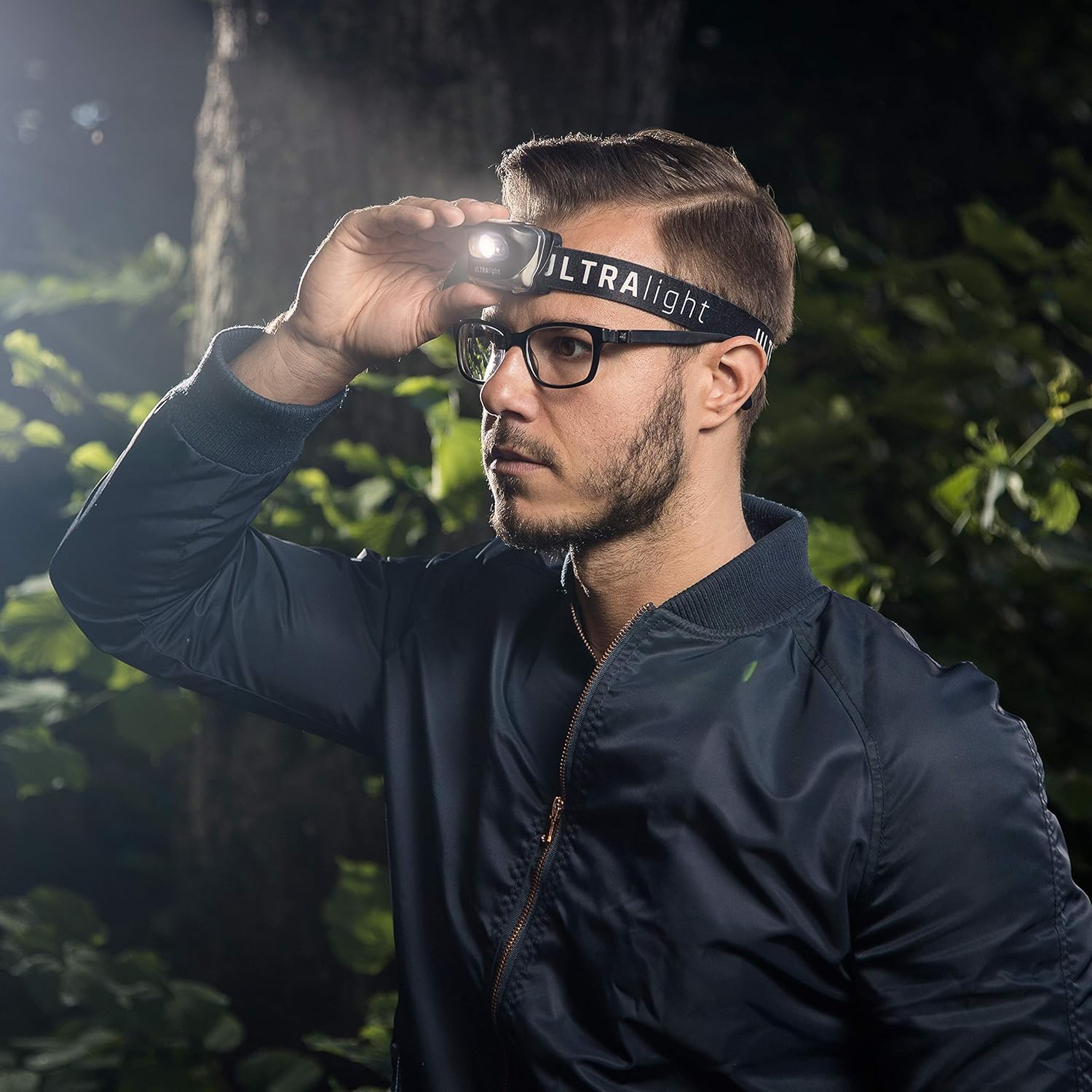 Ultralight NOVA Headlamp - Ultra Bright LED, Lightweight, Waterproof, Comfortable Headband, Running, Camping, Hiking, Climbing, Fishing, Hunting, Jogging, Working - Headlight Includes Red Light - - 