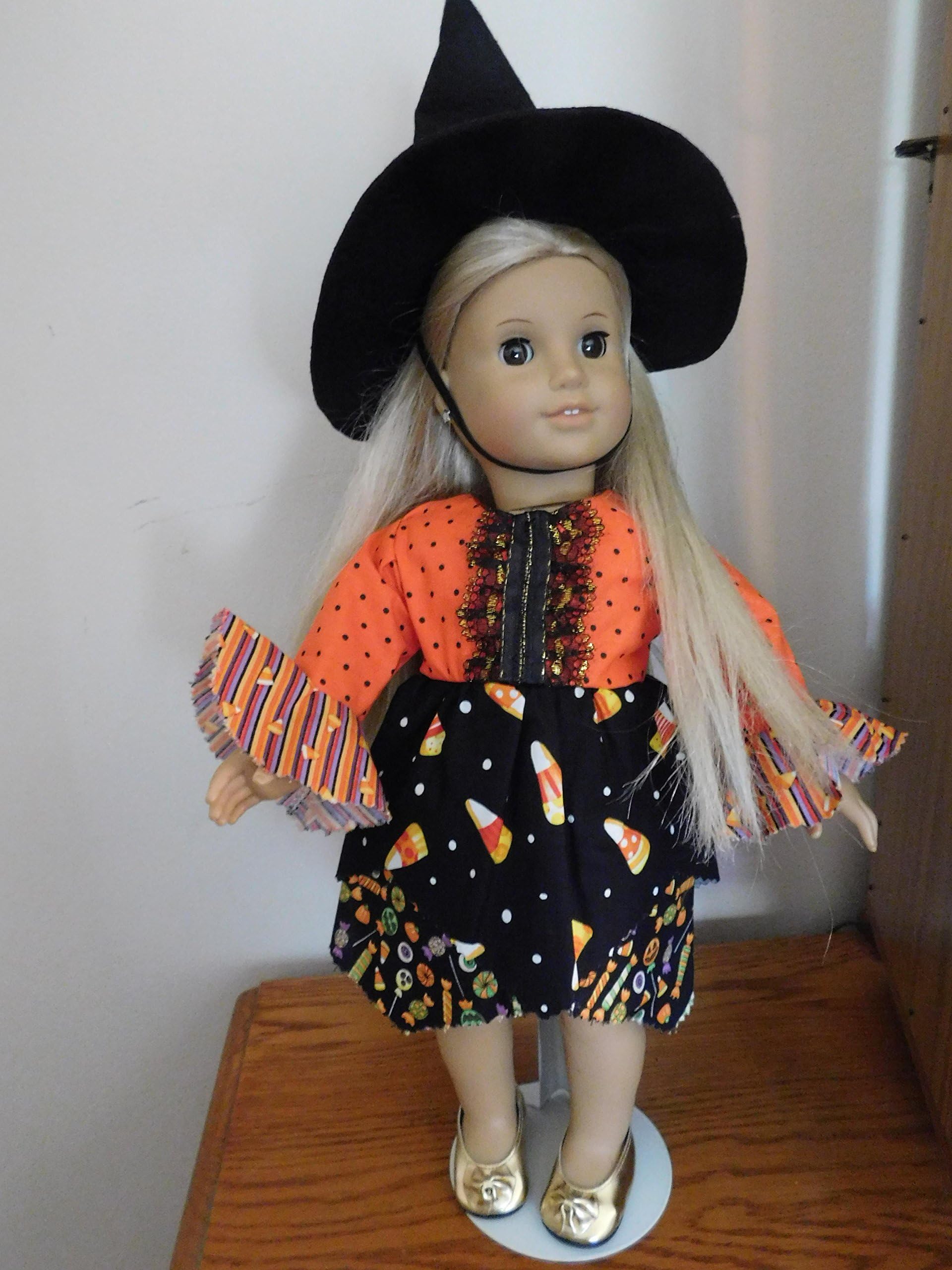 18' dolls Witches Costume will fit American Girl dolls