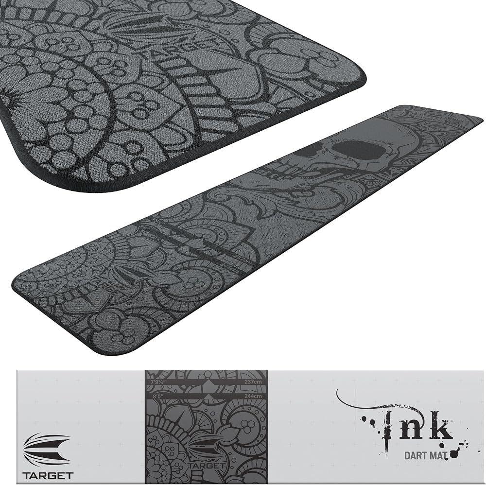 Target Darts World Champion Darts Mat Ink Design Oche System