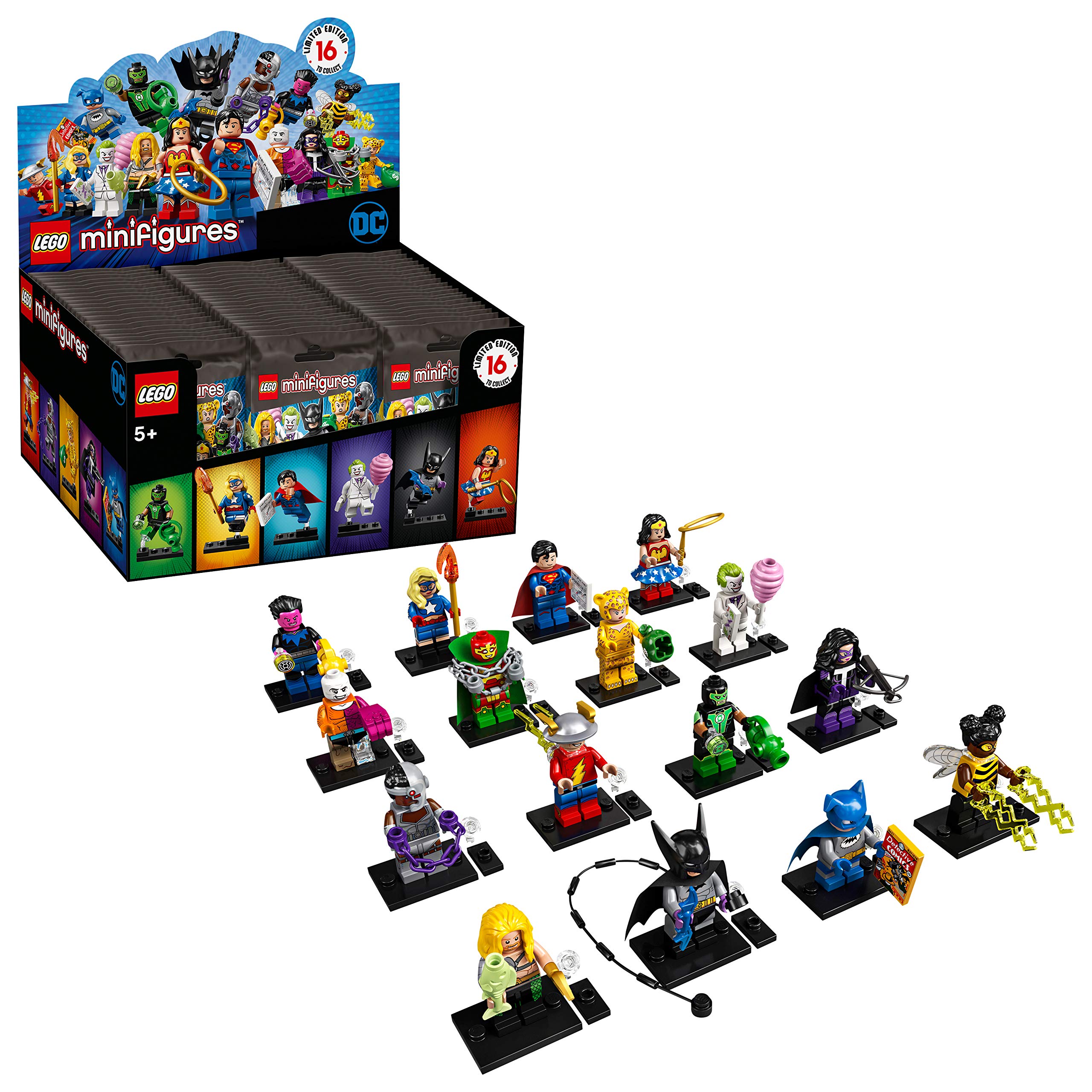 LEGO 71026 Minifigures DC Super Heroes Series Collectible Toy, Variety of Styles (Style Picked at Random) - 1 Unit