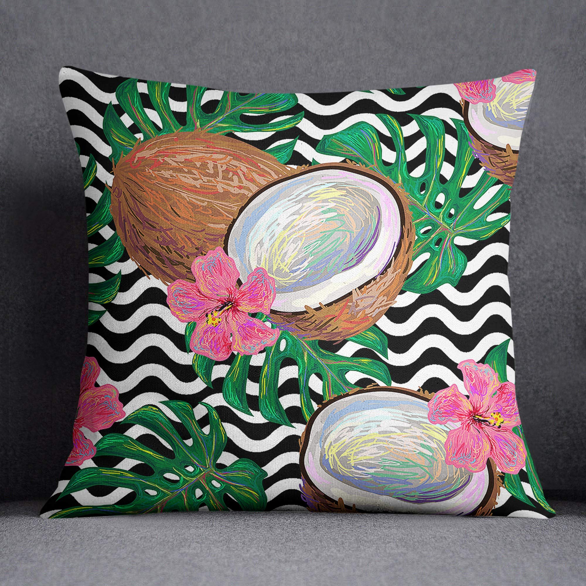 Bonamaison Decorative Cushion Cover, Multi, 45x45