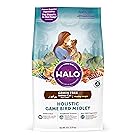Halo Grain Free Natural Dry Cat Food, Indoor Healthy Weight Game Bird Medley Recipe, 6-Pound Bag