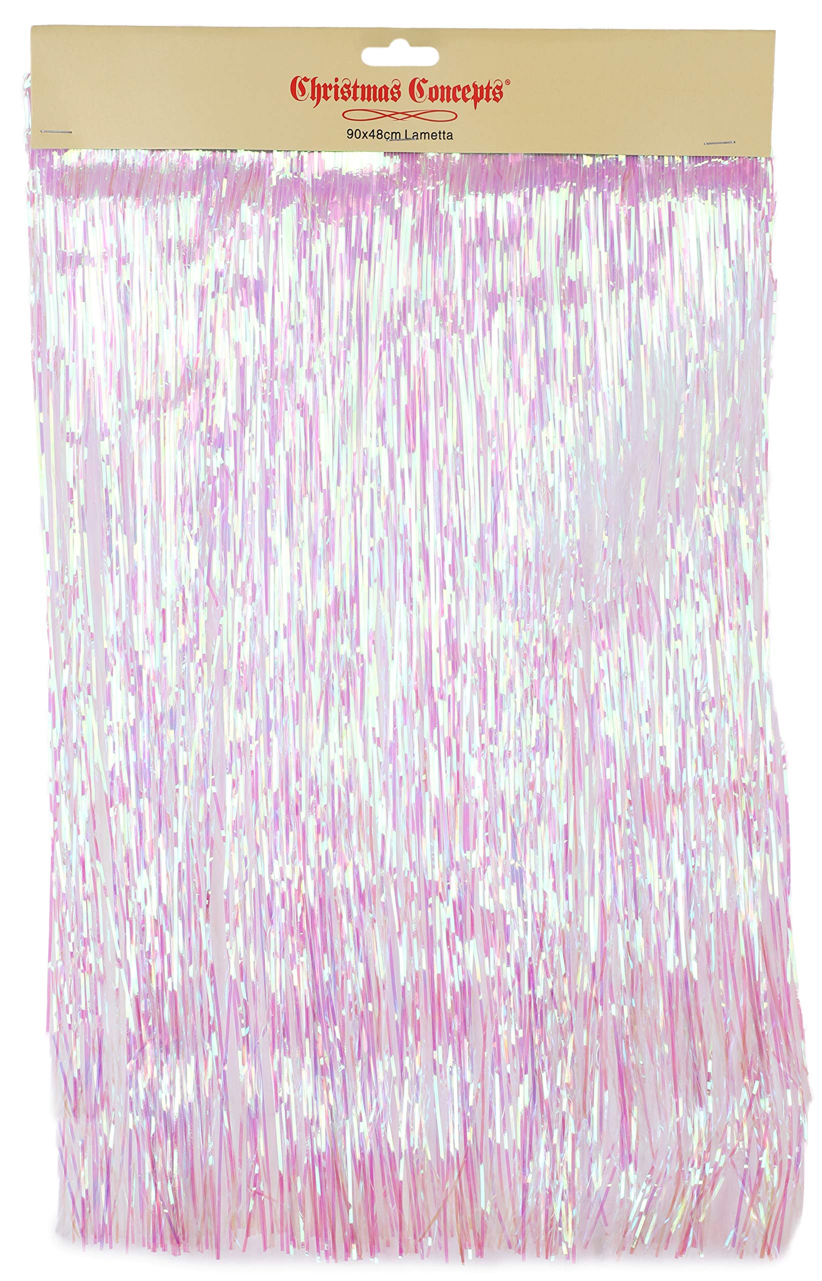 Christmas Concepts® Shiny Lametta - Christmas Tree Decorations (Shiny Iridescent)