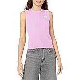Armani Exchange Women's Sleeveless Prism Patch Knit Top