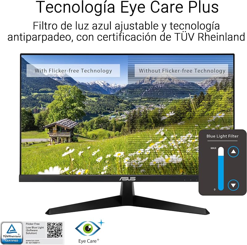 VY249HG2 - Monitor IPS FHD 24" para cuidados oculares