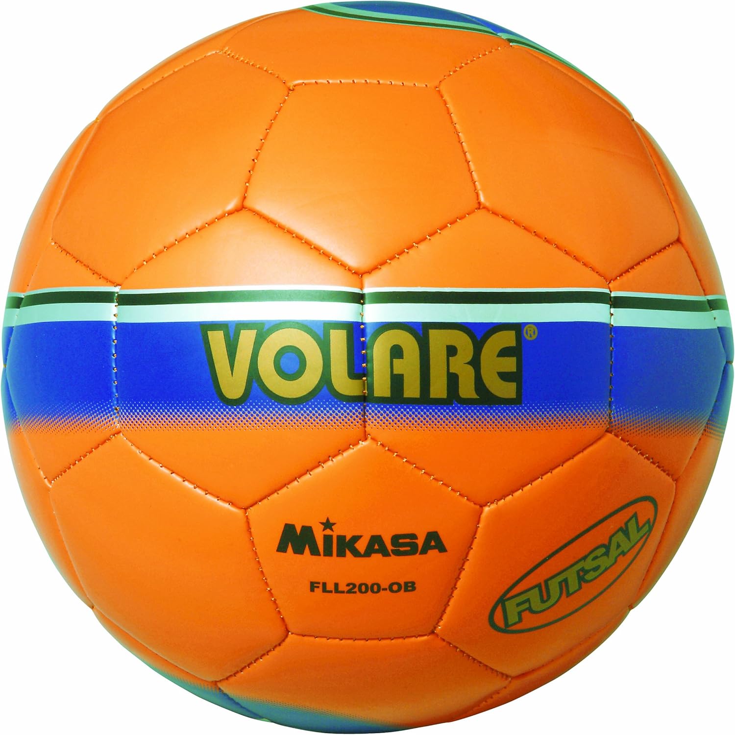 Amazon ミカサ フットサル 練習球 Fリーグ公式試合球のデザインレプリカモデル オレンジ 縫い マシーンステッチ ミカサ フットサル ボール