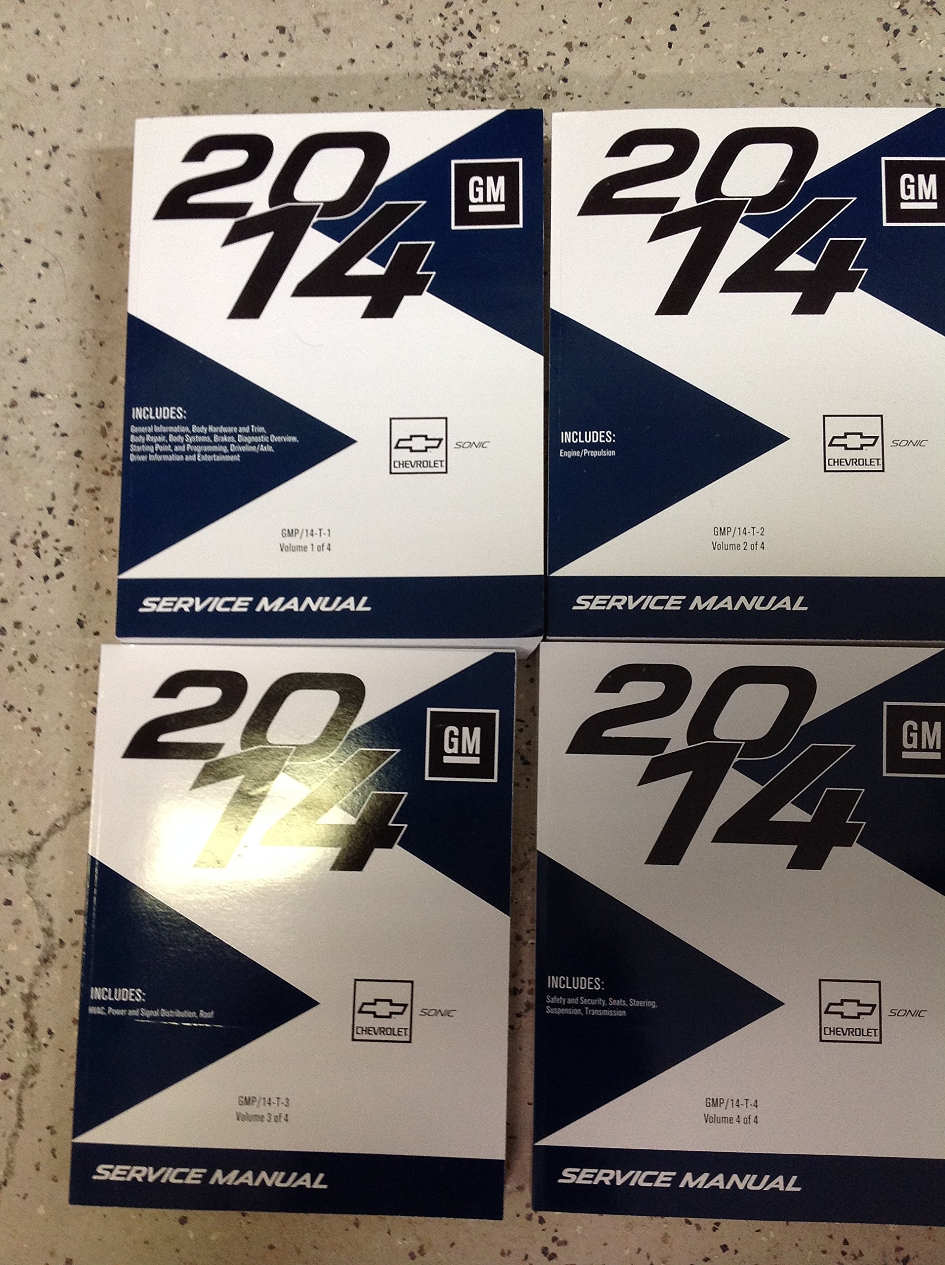 2014 Chevrolet Chevy MALIBU Repair Workshop Service Shop Manual SET NEW  2014 GM Paperback – 2014