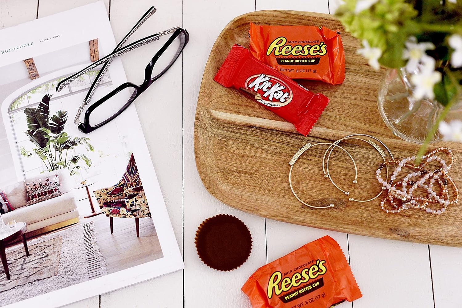 REESE'S and KIT KAT Assorted Milk Chocolate Snack Size Candy, Bulk, 46.38 oz Bulk Variety Bag (85 Pieces) : Grocery & Gourmet Food